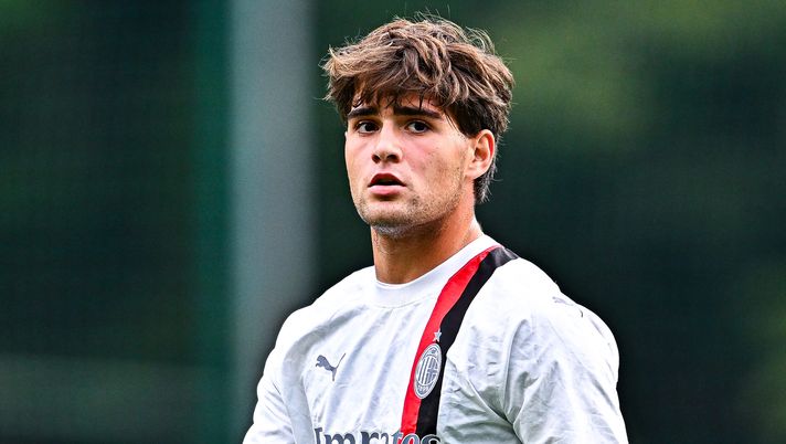 Mattia Malaspina, calciatore del Milan Primavera (getty images)