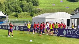 VIDEO VN – Entra in campo la Fiorentina: applausi