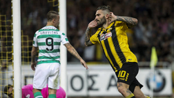 VIDEO / Ex Inter, Livaja eroe di Atene: segna e contribuisce a far fuori il Celtic dalla Champions