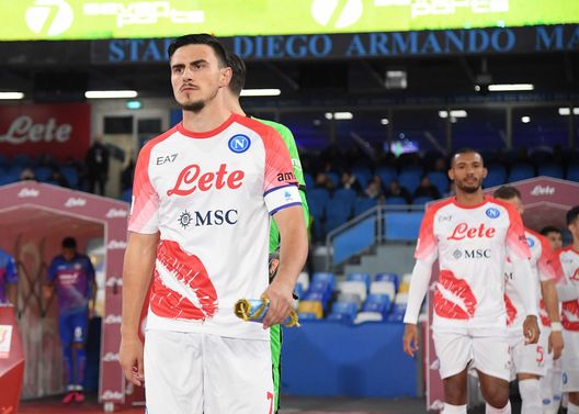 (Photo by SSC NAPOLI via Getty Images) Elmas, i quotidiani lo promuovono: è uno dei giocatori più in forma del Napoli- immagine 2