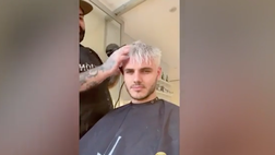 VIDEO / Icardi in versione “Super Saiyan”: Maurito diventa biondo