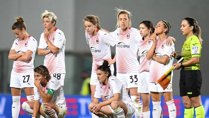 I calci di rigore durante Milan-Roma, finale della Coppa Italia Femminile | AC Milan News (Getty Images)