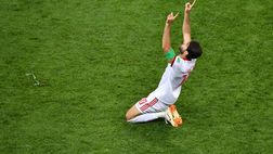 Mondiali, Iran-Portogallo 1-1: Ronaldo sbaglia un rigore. Non basta la rete di Ansarifard