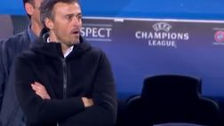 VIDEO / Barcellona-Psg, così ha seguito il sesto gol Luis Enrique: un’esplosione
