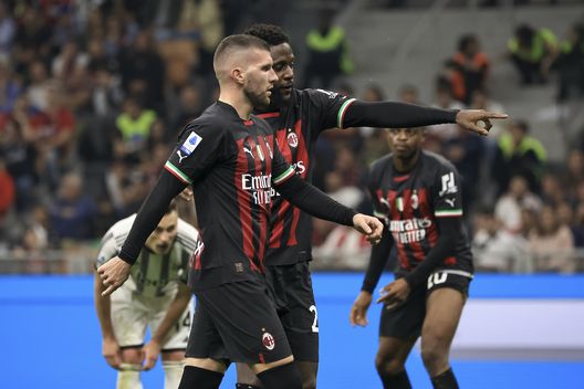 Rebic Origi AC Milan Milan-Juventus 2-0 Serie A 2022-2023