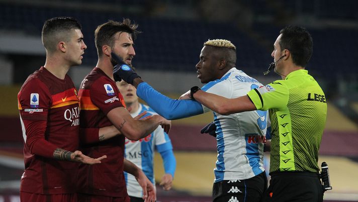 Victor Osimhen, Gianluca Mancini (Photo by Paolo Bruno/Getty Images) Victor Osimhen, Gianluca Mancini (Photo by Paolo Bruno/Getty Images)