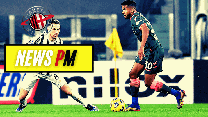 Junior Messias, calciatore del Milan, si presenta in conferenza stampa (Getty Images) 