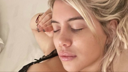 Wanda Nara affronta la quarantena… dormendo! “Svegliatemi quando finisce”