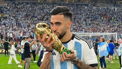 FOTO – Nico Gonzalez: “Siamo campioni del mondo, vamos Argentina!”