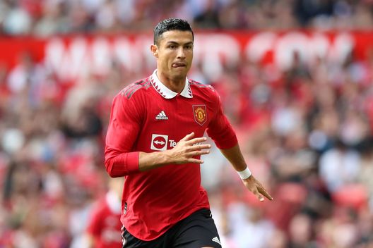 Cristiano Ronaldo ha lasciato lo stadio all'intervallo durante Manchester United-Rayo Vallecano (Getty Images) Cristiano Ronaldo ha lasciato lo stadio all'intervallo durante Manchester United-Rayo Vallecano