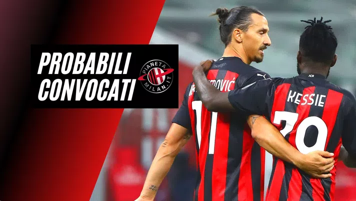 Zlatan Ibrahimovic e Franck Kessié (giocatori AC Milan) verso la convocazione in Milan-Lazio | News (Getty Images)