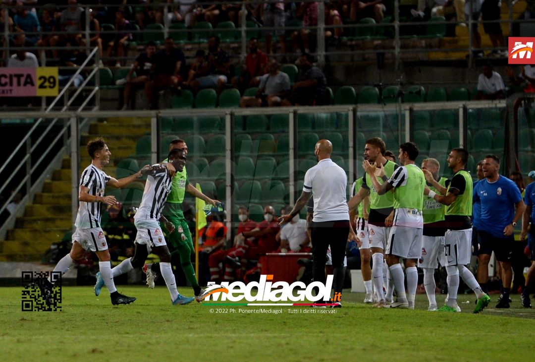 FOTO Palermo-Ascoli 2-3 3a giornata Serie B 2022-23 - immagine 28