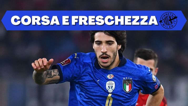 Sandro Tonali Italia AC Milan