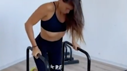 VIDEO / Allenamento duro per Carolina Marcialis: lady Cassano non si ferma mai