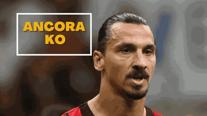 Zlatan Ibrahimovic, attaccante del Milan (Getty Images) 