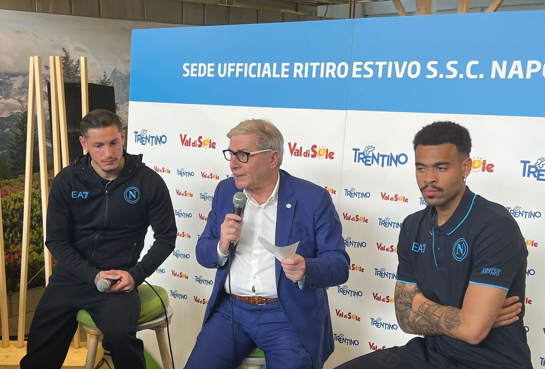 Come da tradizione la Val di Sole e il Trentino sono presenti a Napoli alla Borsa Mediterranea del Turismo alla Fiera d’Oltremare, per l’ormai tradizionale incontro con la stampa con la partecipazione di due calciatori del Napoli: Ngonge e Mazzocchi