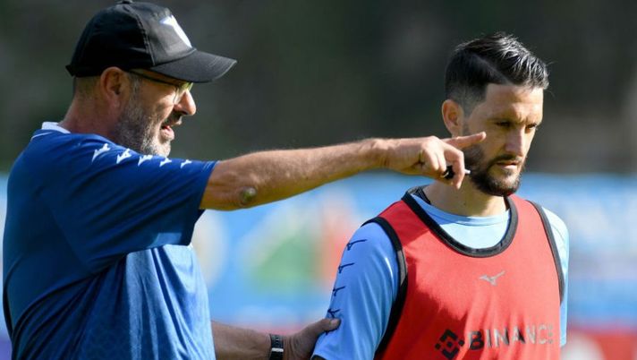 Maurizio Sarri e Luis Alberto
Allenamento Lazio ritiro di Auronzo di Cadore
Auronzo di Cadore, 11 Luglio 2022
© Marco Rosi / Fotonotizia Luis Alberto, di nuovo riallineato ma senza posto fisso. È nato un patto con Sarri e la Lazio - immagine 1