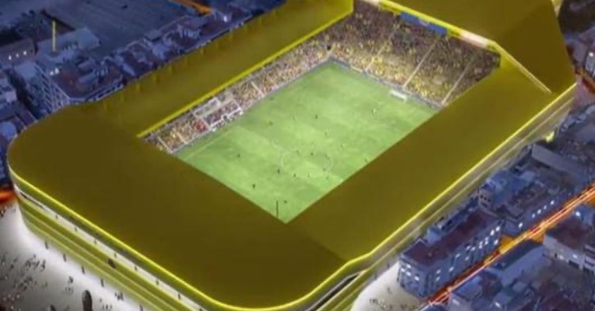 Villarreal, il nuovo stadio è un gioiello: tutto giallo e coperto | VIDEO