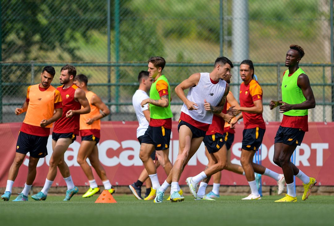 Roma, lavoro a Trigoria in vista della Salernitana – FOTO GALLERY - immagine 9