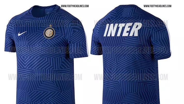 maglia Inter pre-gara 2016/17