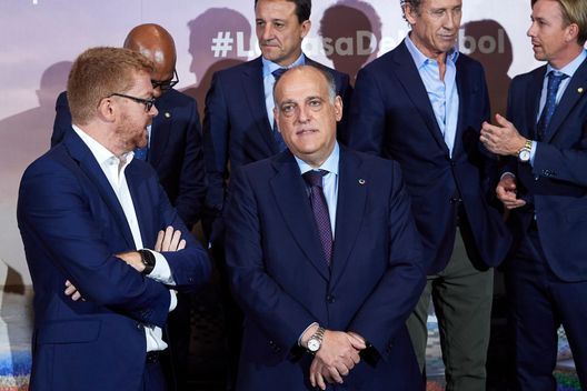 Javier Tebas (Photo by Carlos Alvarez/Getty Images) OCCHIO CARO BARçA...