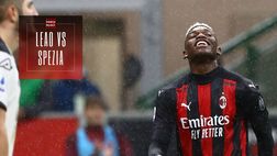 MILAN-SPEZIA: il secondo gol di Leao per la sua prima doppietta