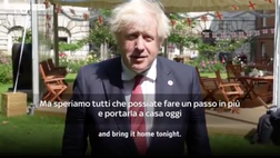 VIDEO Italia-Inghilterra, l’incitamento di Johnson: “Portiamo a causa l’Europeo”
