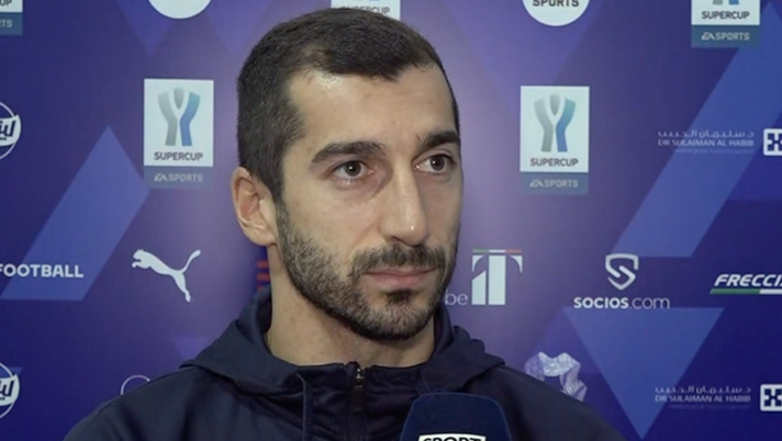 Mkhitaryan: “Faremo tutto per vincere la Supercoppa. Speriamo nei gol di Lautaro e Dzeko” - immagine 1