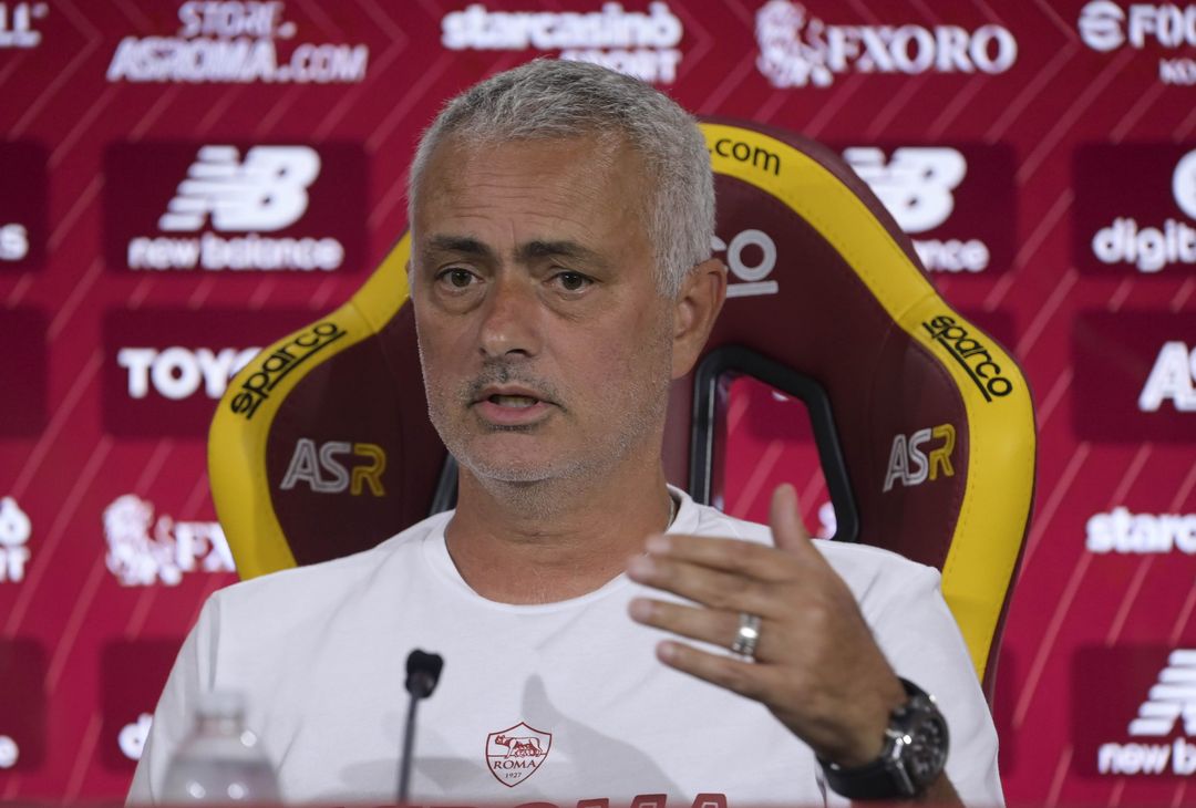 La conferenza stampa di Mourinho prima del match contro la Cremonese – FOTO GALLERY - immagine 10