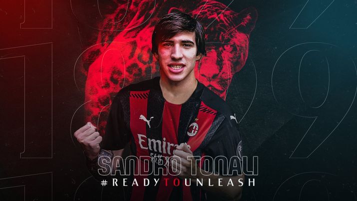 UFFICIALE &#8211; Tonali nuovo giocatore del Milan: il comunicato 