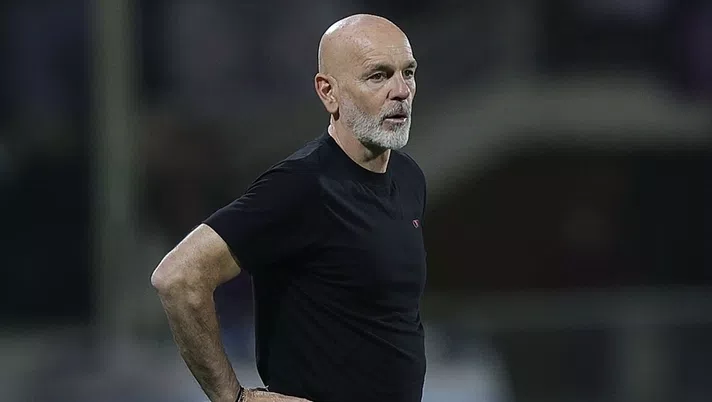 Stefano Pioli AC Milan Fiorentina-Milan 1-2 Serie A 2023-2024
