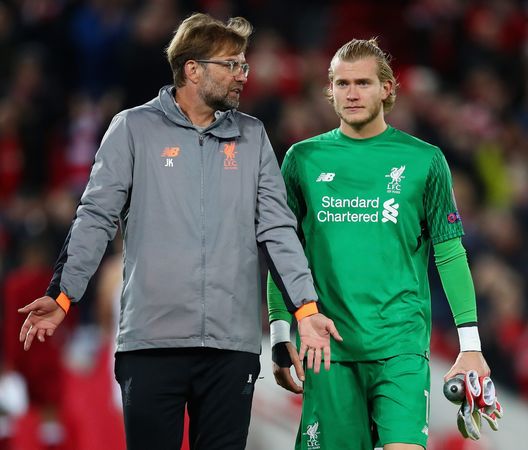 Klopp Karius (getty images) Klopp Karius