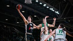 Eurolega – La Virtus perde contro lo Zalgiris Kaunas 77 a 87