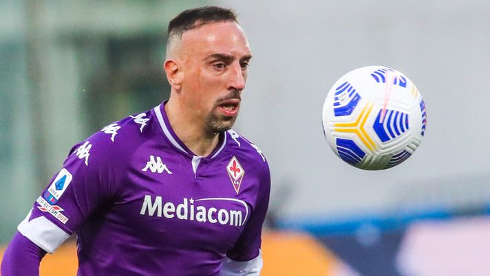GERMOGLI PH: 21 MARZO 2021 FIRENZE STADIO ARTEMIO FRANCHI SERIE A FIORENTINA VS MILAN NELLA FOTO RIBERY 
