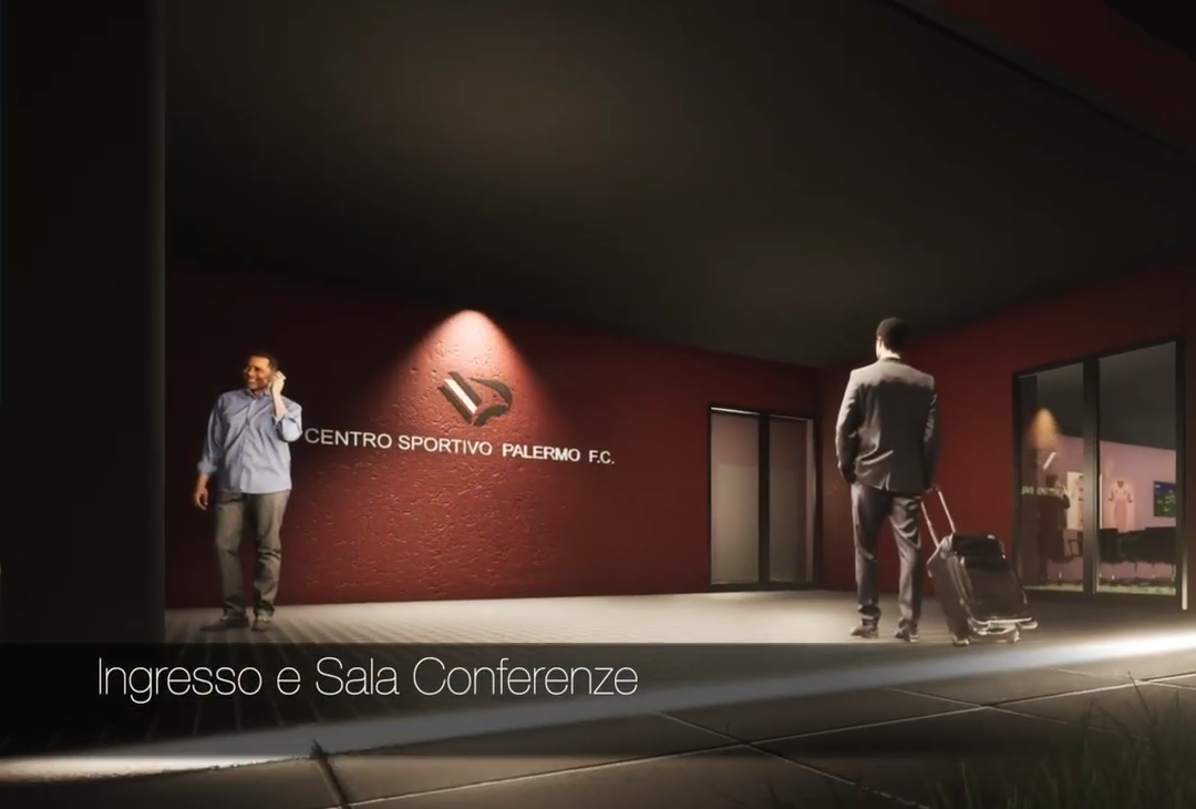 FOTO Il rendering del futuro centro sportivo del Palermo FC - immagine 21