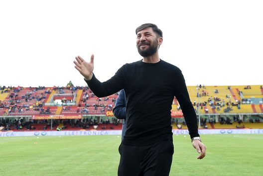 BENEVENTO, ITALY - MAY 12: Pasquale Foggia team manager of Benevento Calcio before the serie A match between Benevento Calcio and Genoa CFC at Stadio Ciro Vigorito on May 12, 2018 in Benevento, Italy. (Photo by Francesco Pecoraro/Getty Images) *** Local Caption *** Pasquale Foggia BENEVENTO, ITALY - MAY 12: Pasquale Foggia team manager of Benevento Calcio before the serie A match between Benevento Calcio and Genoa CFC at Stadio Ciro Vigorito on May 12, 2018 in Benevento, Italy. (Photo by Francesco Pecoraro/Getty Images) *** Local Caption *** Pasquale Foggia