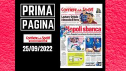 Prima pagina Corriere dello Sport: Napoli sbanca, Ronaldo scontro shock