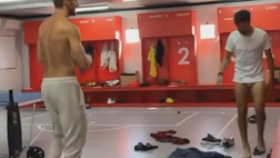 Rakitic campione anche a… ping pong ma Munir non la prende bene (VIDEO)