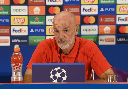 Stefano Pioli AC Milan conferenza stampa Salisburgo-Milan Champions League 2022-2023