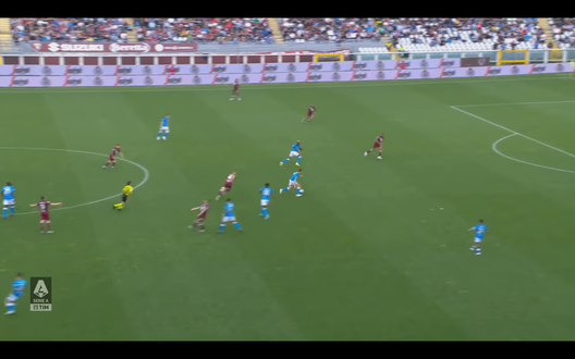 Immagine 4 Torino-Napoli 0-1, l’analisi del gol: Pobega perde palla, Djidji inganna Berisha- immagine 5