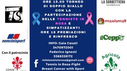 Domenica il 4° “Memorial Elena Ingnesti”. Previsto un doppio di tennis