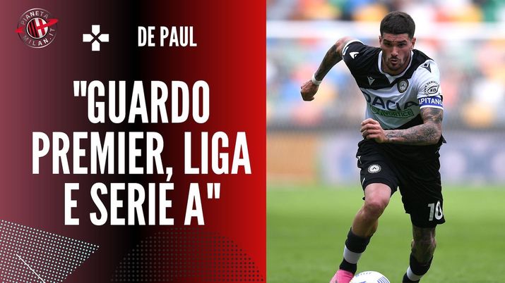 L'intervista di Rodrigo de Paul (centrocampista Udinese) sul calciomercato a 'La Gazzetta dello Sport' | AC Milan News (Getty Images) 