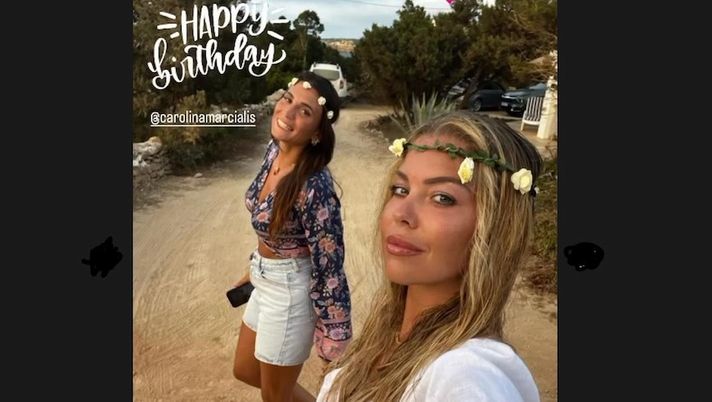 Carolina Marcialis, auguri da Costanza Caracciolo nonostante la rottura tra Vieri e Cassano - immagine 1