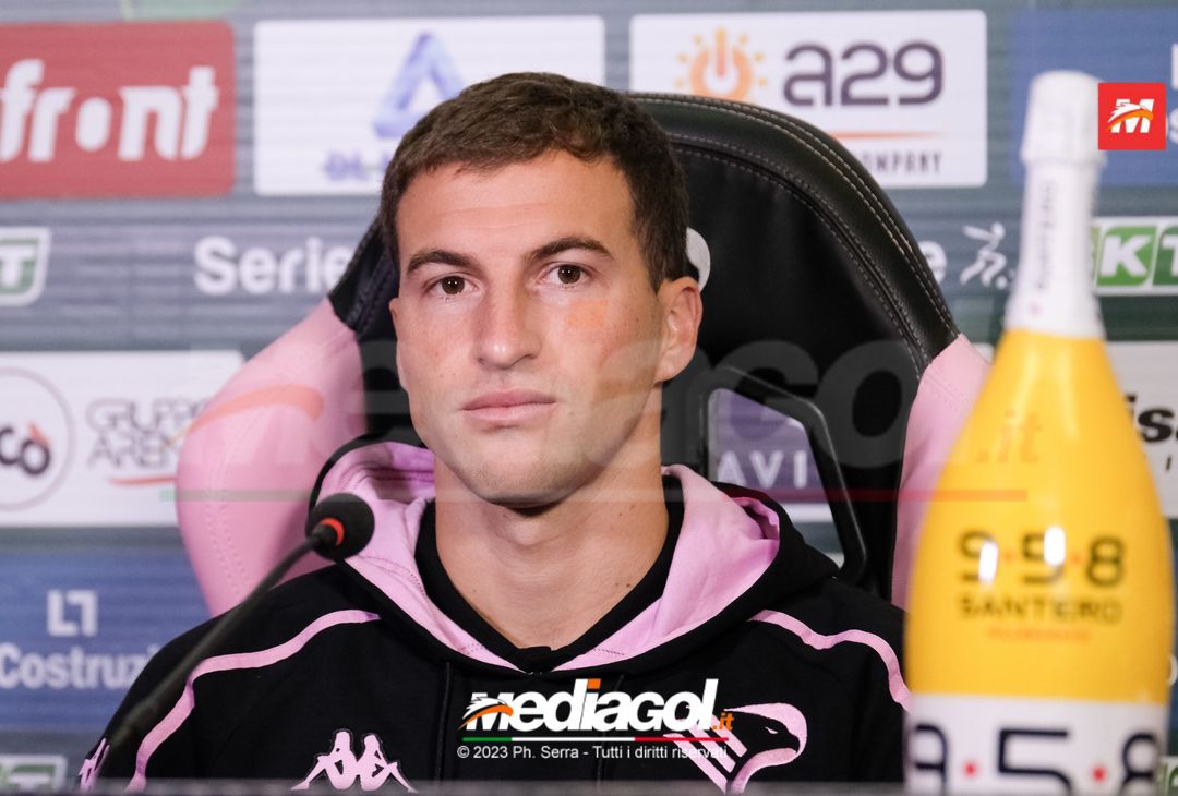 FOTO PALERMO, Edoardo Masciangelo presentato in conferenza stampa (Gallery) - immagine 20