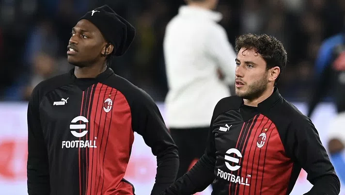 Leao Calabria AC Milan Napoli-Milan 0-4 Serie A 2022-2023