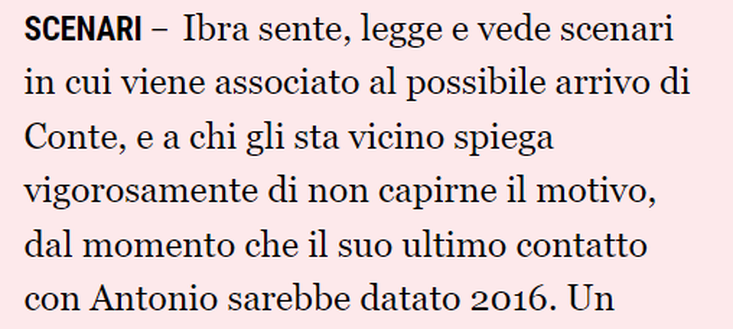 Conte per la panchina Milan? La Gazzetta conferma le nostre indiscrezioni- immagine 2