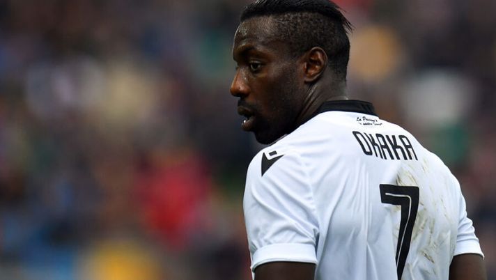 UDINE, ITALY - OCTOBER 20: Stefano Okaka of Udinese Calcio looks on during the Serie A match between Udinese Calcio and Torino FC at Stadio Friuli on October 20, 2019 in Udine, Italy. (Photo by Alessandro Sabattini/Getty Images) Okaka: “I fantallenatori mi fermano per strada! Comprerei questi due se facessi l’asta” - immagine 1