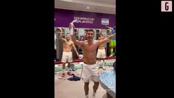 VIDEO Argentina-Croazia, festa negli spogliatoi per la finale. Dybala è incontenibile