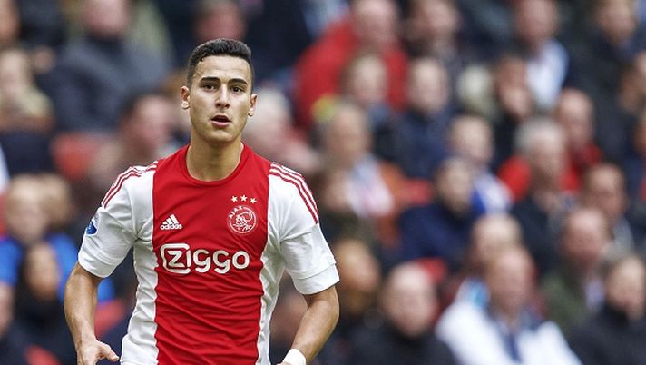 Anwar El Ghazi, gioiellino dell'Ajax. Piaceva molto al Milan. E' nel mirino della Lazio