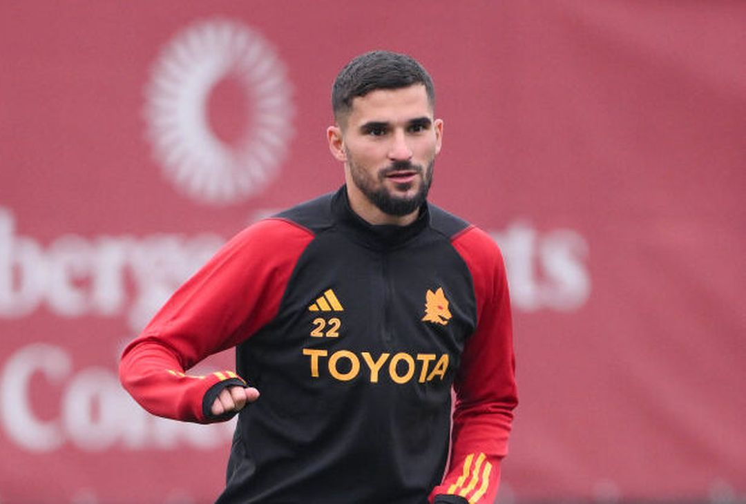 Roma, squadra a lavoro per la Salernitana. De Rossi ritrova Aouar – FOTO GALLERY - immagine 16